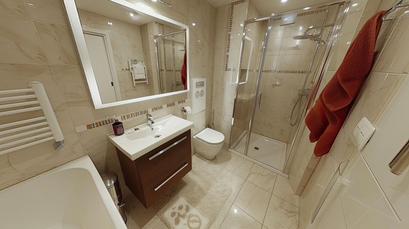 Bathroom with Custom Storage